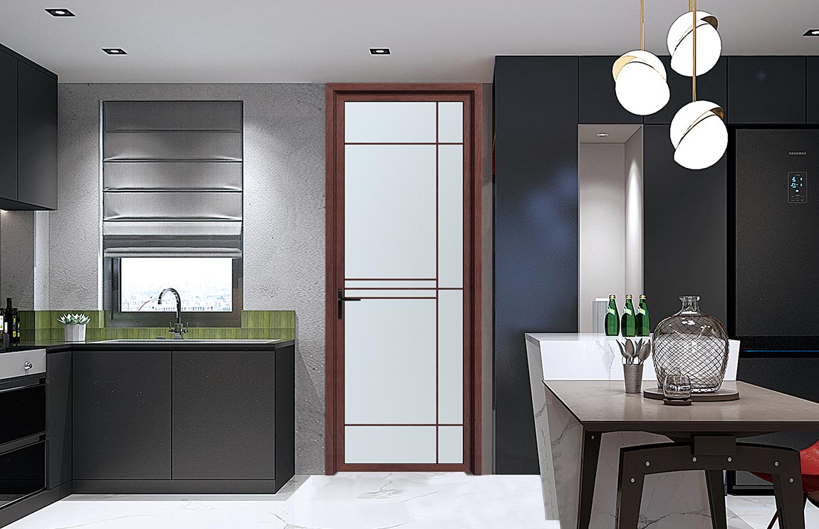 50系列中窄平开门