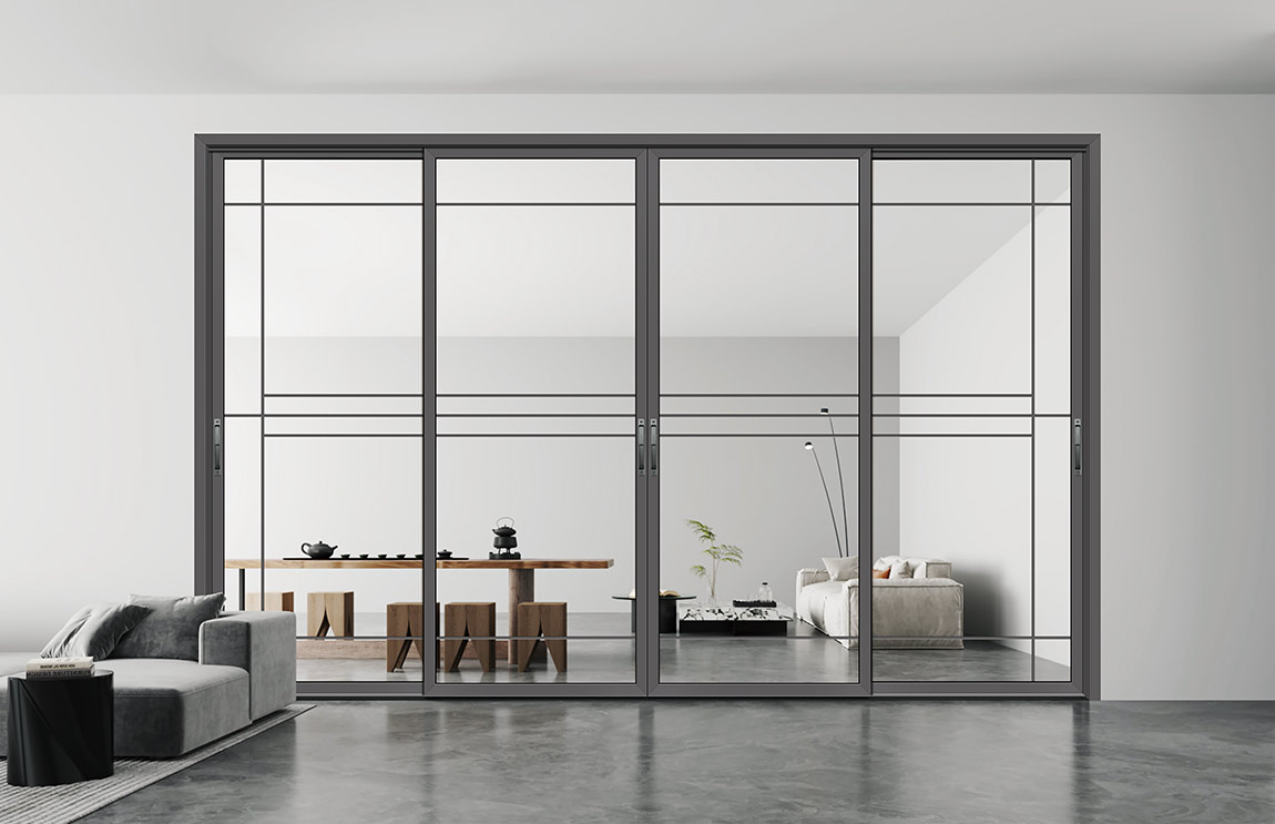 曜影系列中窄推拉门